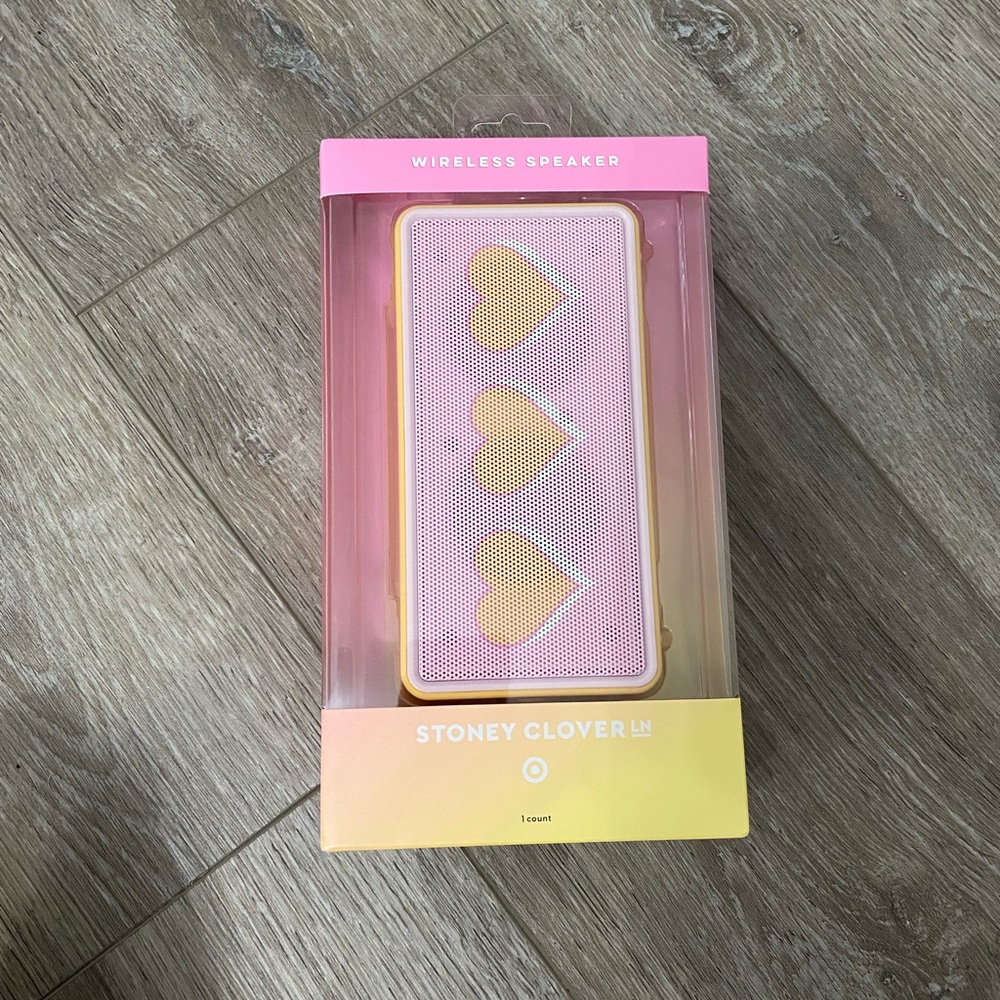 Stoney Clover Lane x Target Bluetooth Speaker - Light Pink/Orange